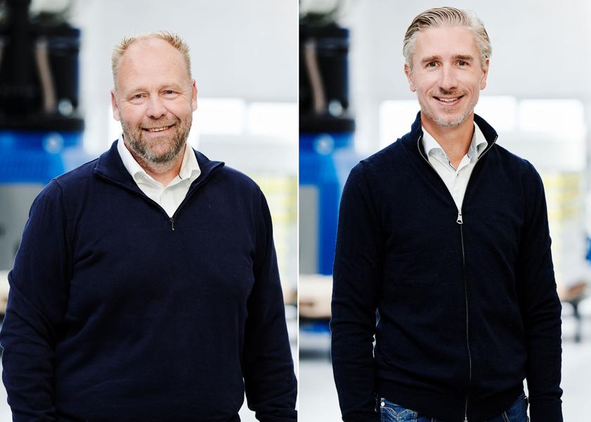 Hans Gjers (tv) og Kristian Brink (th) er nye area sales managers for Körber Supply Chain i Sverige. Hans Gjers (tv) og Kristian Brink (th) er nye area sales managers for Körber Supply Chain i Sverige.