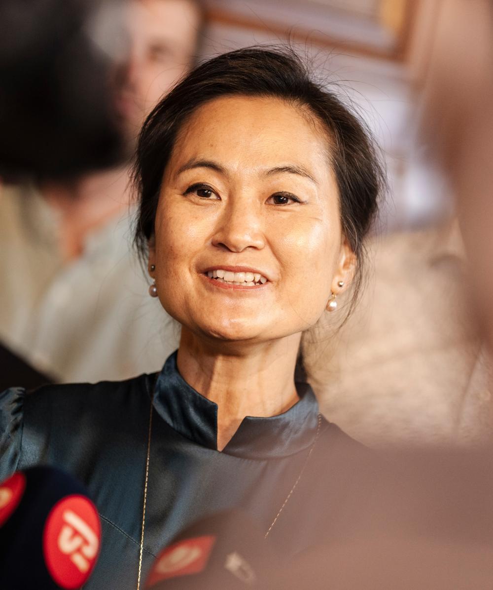 Partierne bag den nye budgetaftale med Københavns kultur- og fritidsborgmester, Mia Nyegaard i spidsen holdt pressemøde på Københavns Rådhus 9. september. Partierne bag den nye budgetaftale med Københavns kultur- og fritidsborgmester, Mia Nyegaard i spidsen holdt pressemøde på Københavns Rådhus 9. september.