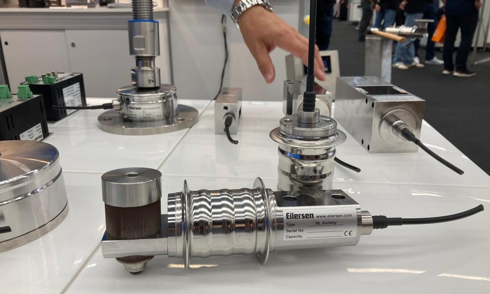Eilersen Electrics digitale vejeceller som blev vist frem på Automatik-messen 2024. Eilersen Electrics digitale vejeceller som blev vist frem på Automatik-messen 2024.