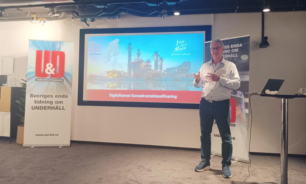 Peter Hallengren förklarade varför det är viktig att kritikalitetsklassa sina maskiner och skapa en underhållsstrategi. Peter Hallengren förklarade varför det är viktig att kritikalitetsklassa sina maskiner och skapa en underhållsstrategi.