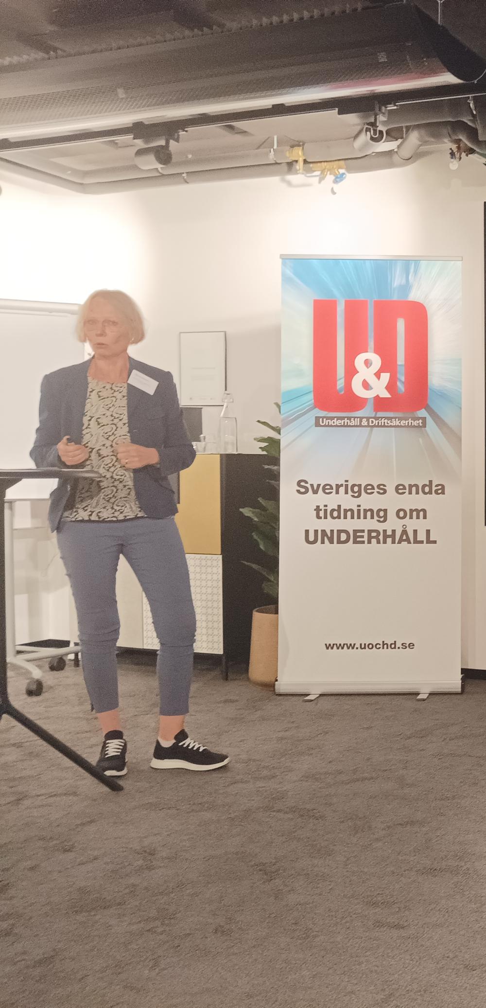 Cybersäkerheten är viktig och något positivt menade Marianne Rilde Björkman. Cybersäkerheten är viktig och något positivt menade Marianne Rilde Björkman.