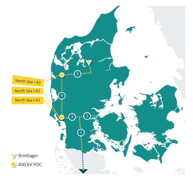 Strækning 1+3 bliver realiseret som første etape af en dansk brintinfrastruktur. Men det er fortsat uvist, hvornår de øvrige etaper, herunder strækning 4 til Idomlund ved Holstebro, bliver en realitet. Strækning 1+3 bliver realiseret som første etape af en dansk brintinfrastruktur. Men det er fortsat uvist, hvornår de øvrige etaper, herunder strækning 4 til Idomlund ved Holstebro, bliver en realitet.