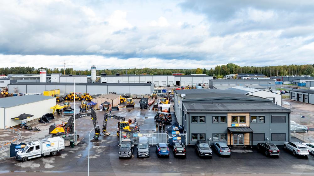 Swecon Rentals nya anläggning på Fjärrviksvägen 21 i Karlstad. Swecon Rentals nya anläggning på Fjärrviksvägen 21 i Karlstad.