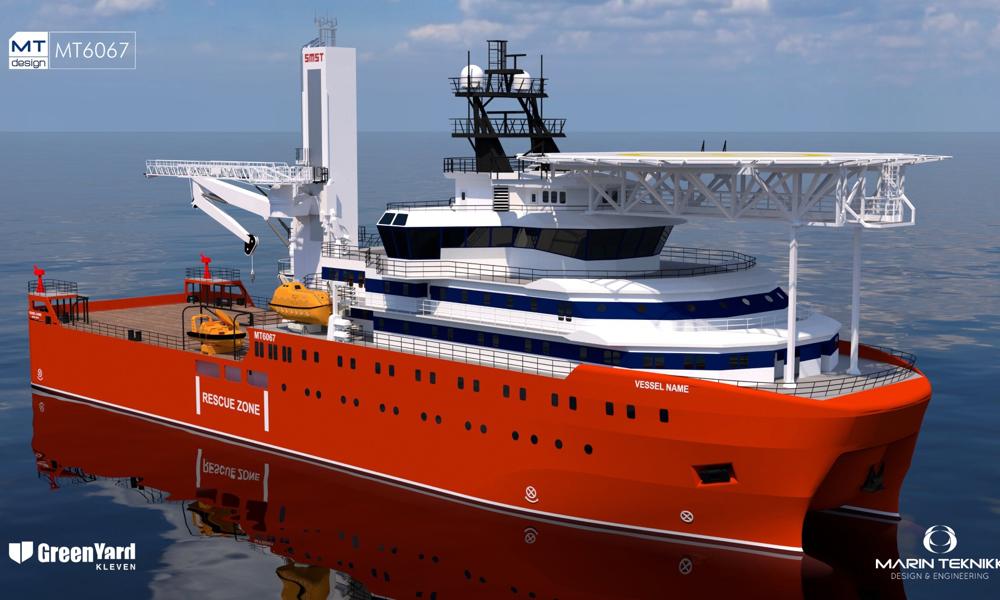 Leveranse: Det er dette skipet som Norwegian Electric Systems nå skal levere til. Leveranse: Det er dette skipet som Norwegian Electric Systems nå skal levere til.