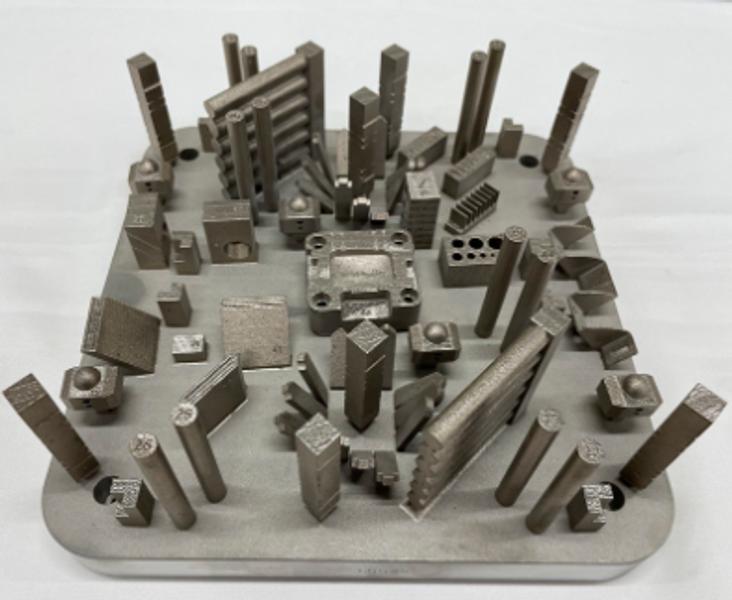Eksempler på Tungaloy 3D-printede komponenter. Eksempler på Tungaloy 3D-printede komponenter.