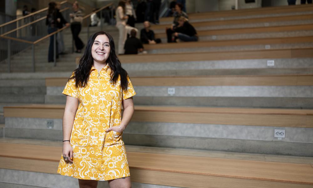 Emilia Björkman studerar till arbetsterapeut i Lund. Emilia Björkman studerar till arbetsterapeut i Lund.