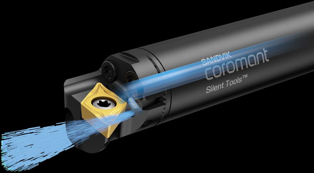 CoroTurn SL skjærehoder for små diametere (størrelser 16 og 20) som inneholder sideorientert intern gjennomkjøling. CoroTurn SL skjærehoder for små diametere (størrelser 16 og 20) som inneholder sideorientert intern gjennomkjøling.