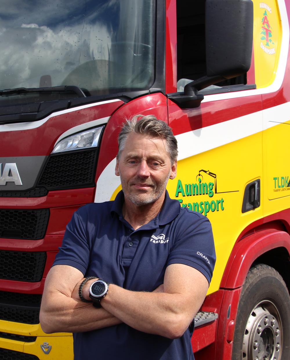 Brian Graff, Auning Transport. Brian Graff, Auning Transport.
