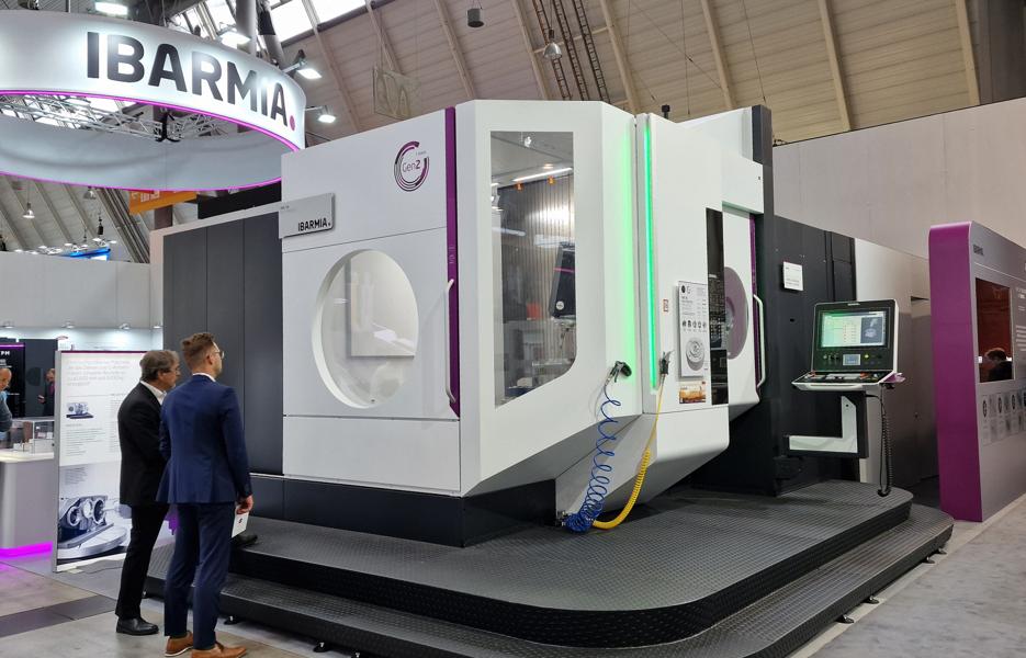 Ibarmia viste blant annet sin THC 16 Multiprocess Gen 2 som kombinerer flere maskineringsprosesser i ett enkelt oppsett. Ibarmia viste blant annet sin THC 16 Multiprocess Gen 2 som kombinerer flere maskineringsprosesser i ett enkelt oppsett.
