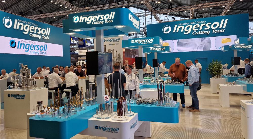 Ingersoll stilte igjen med en stor stand med en rekke verktøynyheter, men her var det fotoforbud. Ingersoll stilte igjen med en stor stand med en rekke verktøynyheter, men her var det fotoforbud.
