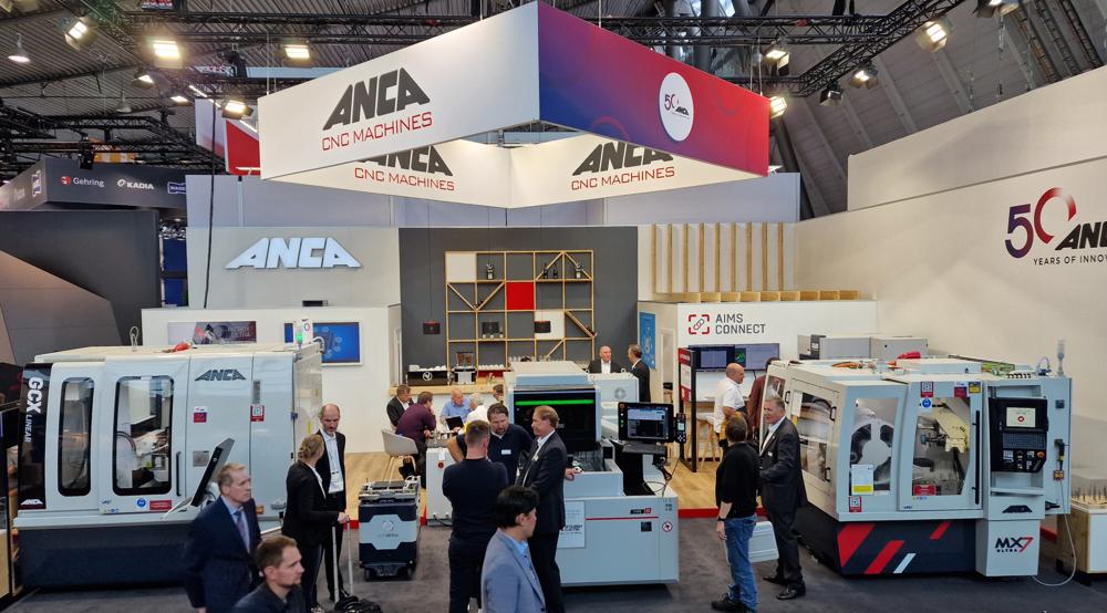 Slipeteknologispesialisten ANCA feiret sitt 50-årsjubileum under AMB i Stuttgart i 2024, og presenterte en rekke innovasjoner, blant annet MX7 ULTRA, som kommer i en konfigurasjon som har stort potensial for slank produksjon. Slipeteknologispesialisten ANCA feiret sitt 50-årsjubileum under AMB i Stuttgart i 2024, og presenterte en rekke innovasjoner, blant annet MX7 ULTRA, som kommer i en konfigurasjon som har stort potensial for slank produksjon.