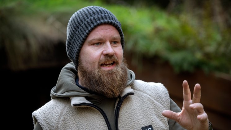 When Søren was snowed in with his two children in a shelter, he made a wild decision When Søren was snowed in with his two children in a shelter, he made a wild decision