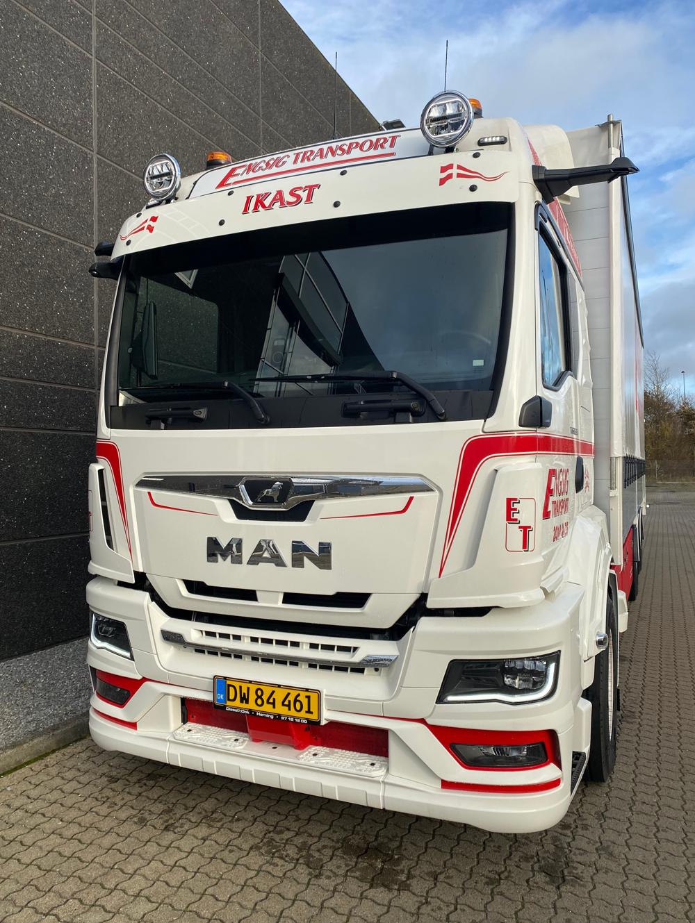 MAN TGS 26.360 6x2-4 til Engsig Transport. MAN TGS 26.360 6x2-4 til Engsig Transport.