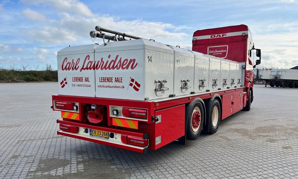 DAF XG FAN 480 6x2 til Carl Lauridsen Åleeksport. DAF XG FAN 480 6x2 til Carl Lauridsen Åleeksport.