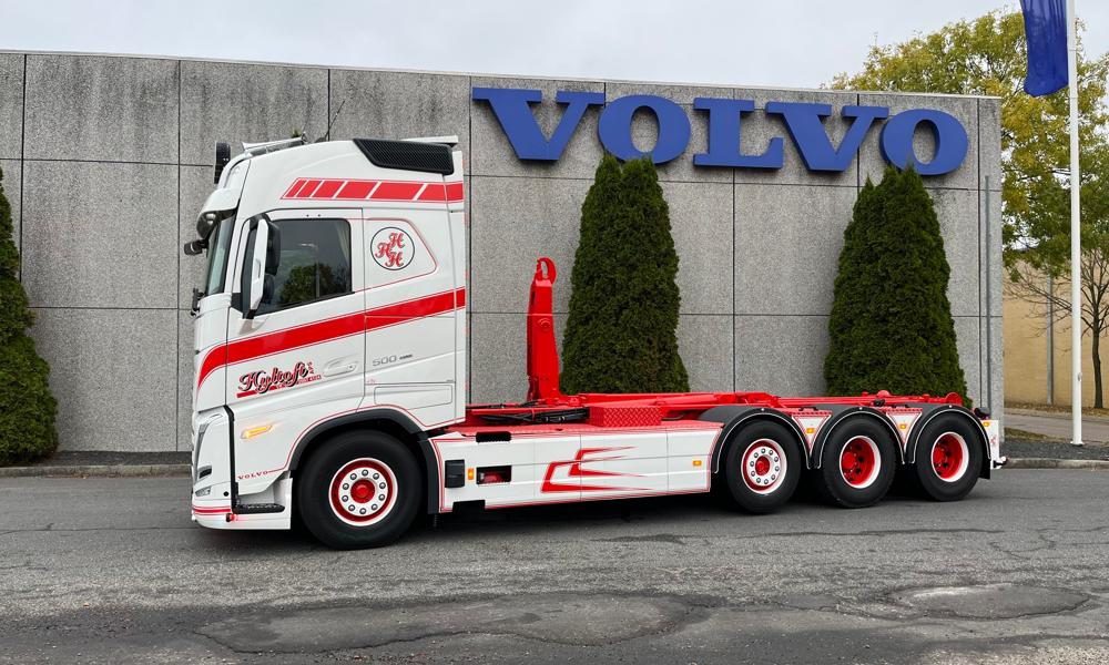 Volvo FH 500 8x2 til vognmand Henrik Hyltoft Volvo FH 500 8x2 til vognmand Henrik Hyltoft