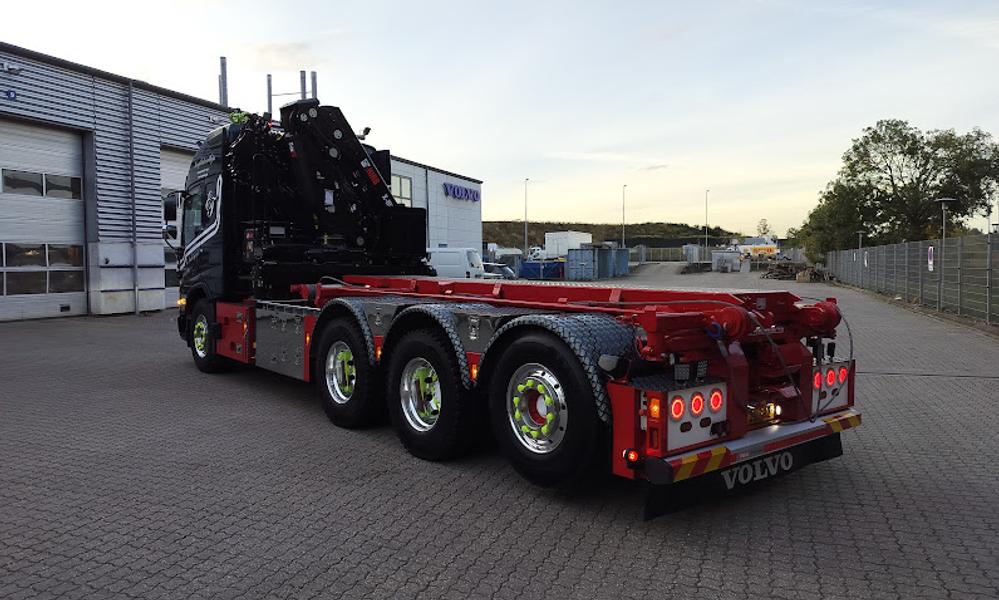 Volvo FMX540 8x4 til E. Trasborg. Volvo FMX540 8x4 til E. Trasborg.