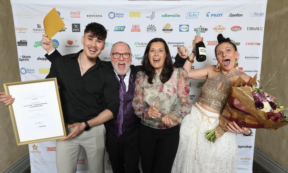 Stora Coop Lund har Årets frukt- och gröntavdelning. Stora Coop Lund har Årets frukt- och gröntavdelning.