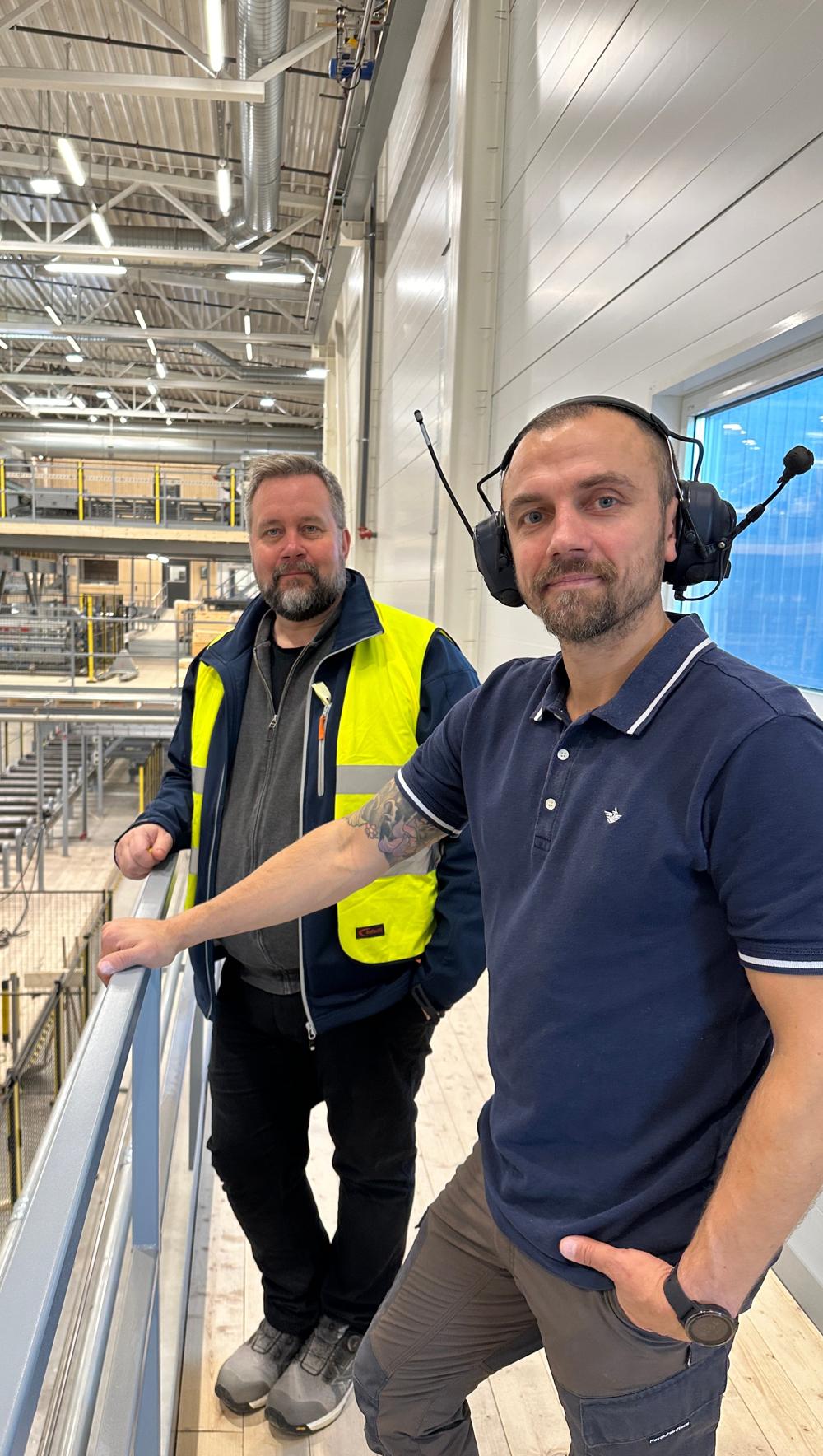 Magnus Malström och Peter Regnell är nöjda med hur hyvleriprojektet genomförts. Magnus Malström och Peter Regnell är nöjda med hur hyvleriprojektet genomförts.