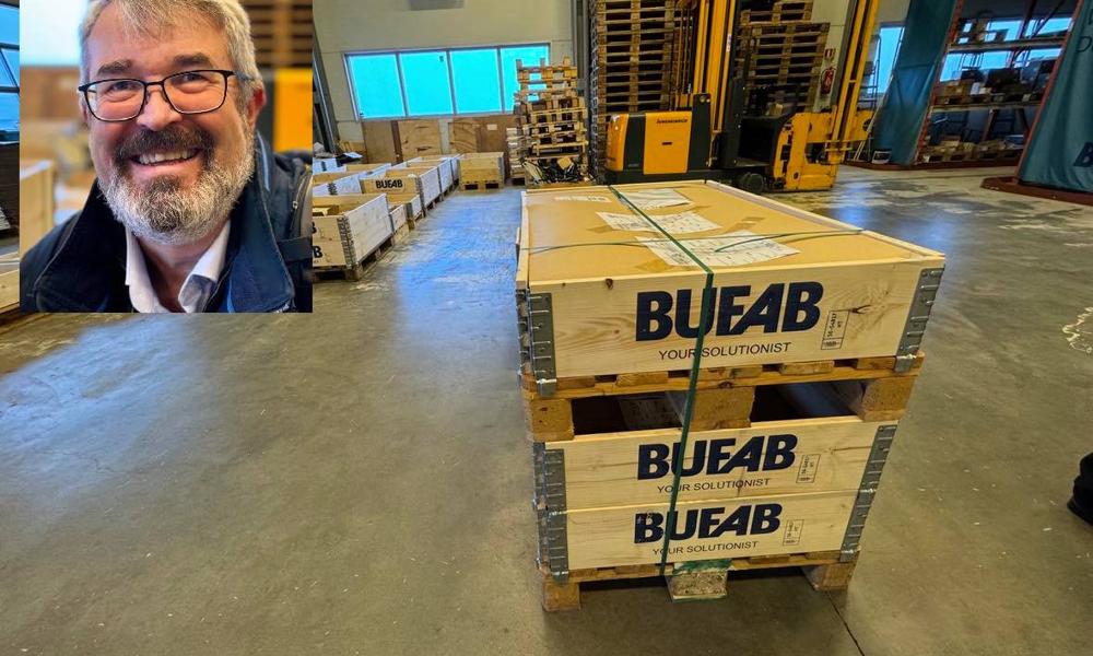 Øke i Norge: - Vi tror at det er rom for at Bufab kan øke betydelig mer i Norge, sier teknisk selger hos Bufab, Arthur Jensen (innfelt). Øke i Norge: - Vi tror at det er rom for at Bufab kan øke betydelig mer i Norge, sier teknisk selger hos Bufab, Arthur Jensen (innfelt).