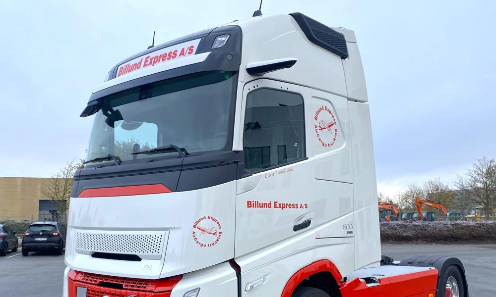 Volvo FH500 Aero til Billund Express. Volvo FH500 Aero til Billund Express.