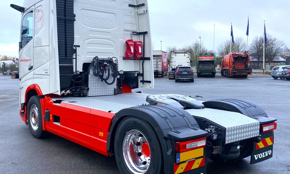 Volvo FH500 Aero til Billund Express. Volvo FH500 Aero til Billund Express.