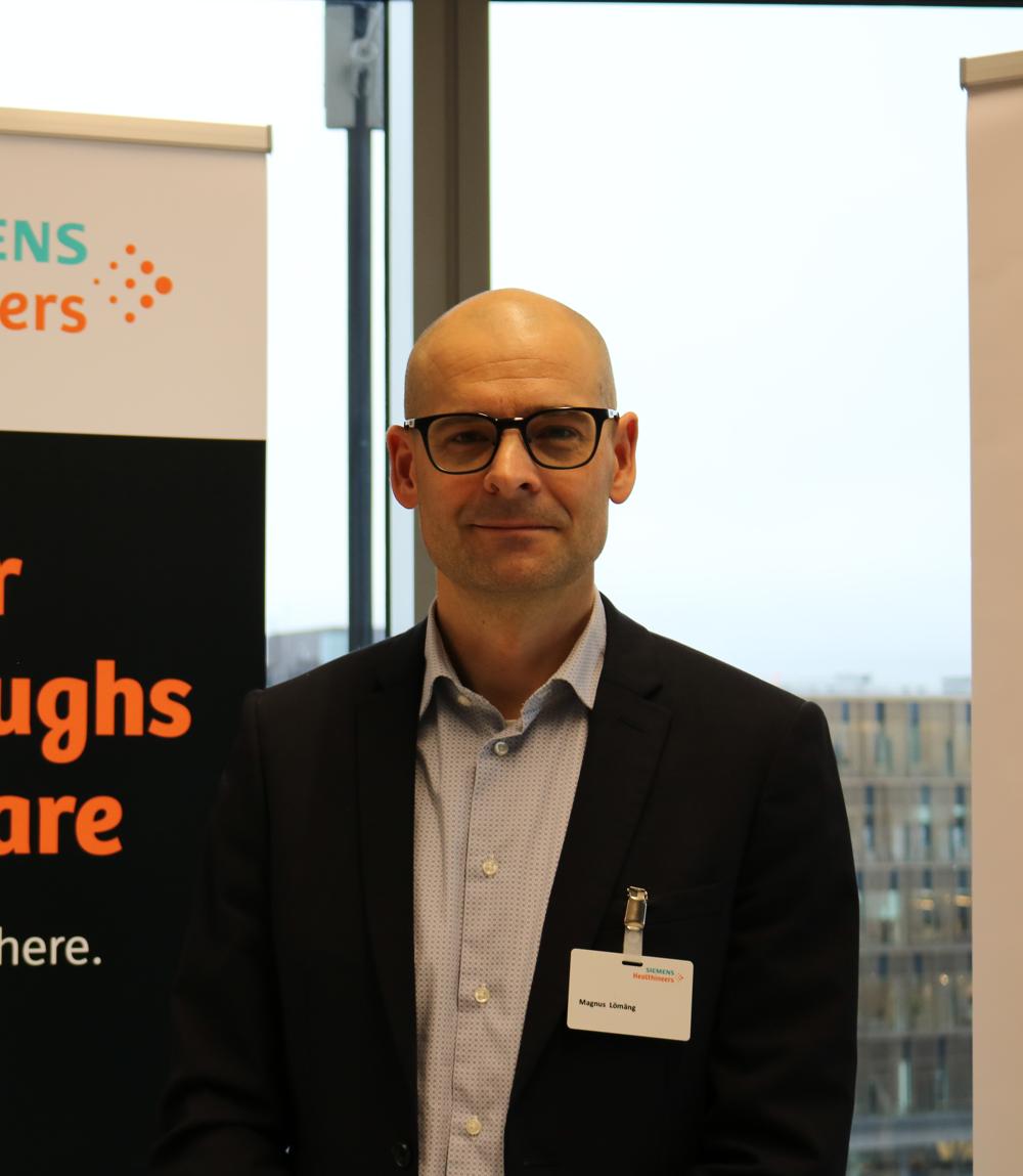 Magnus Lömäng är Collaboration Officer på Siemens Healthineers och den som drivit igenom överenskommelsen. Magnus Lömäng är Collaboration Officer på Siemens Healthineers och den som drivit igenom överenskommelsen.