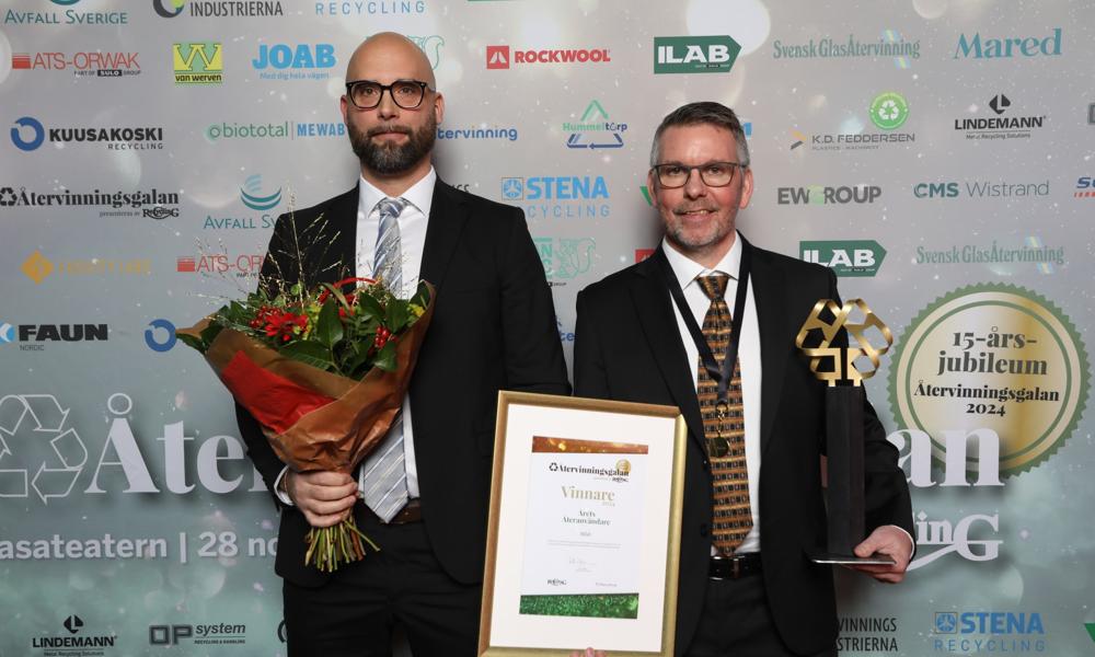 Årets Återanvändare blev Bifab. Årets Återanvändare blev Bifab.