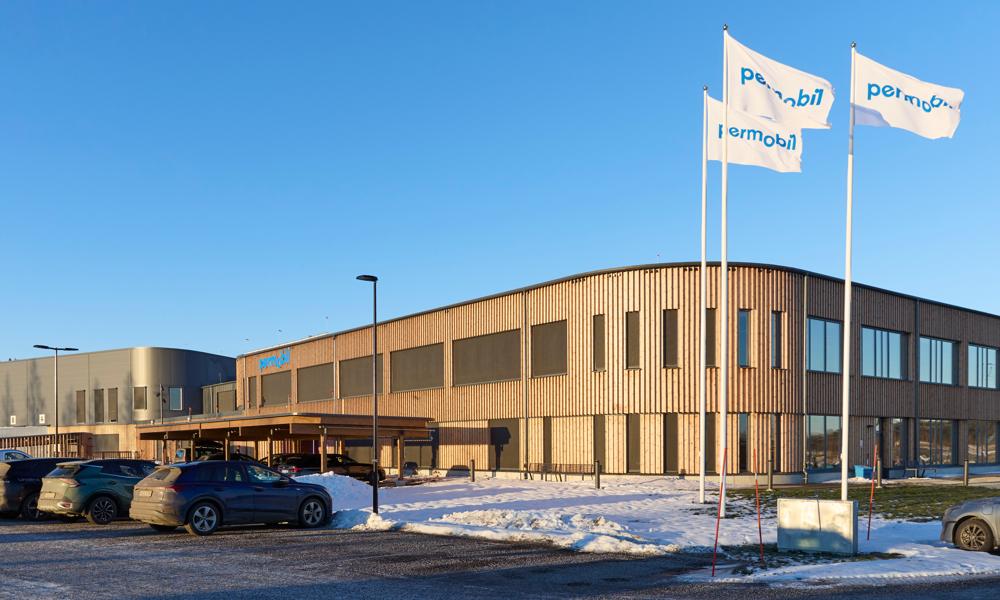 Byggnaden är uppförd i trä. Byggnaden är uppförd i trä.