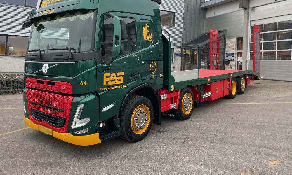Volvo FM danner fundamentet for det nye fejeblad hos FAS i Næstved. Volvo FM danner fundamentet for det nye fejeblad hos FAS i Næstved.