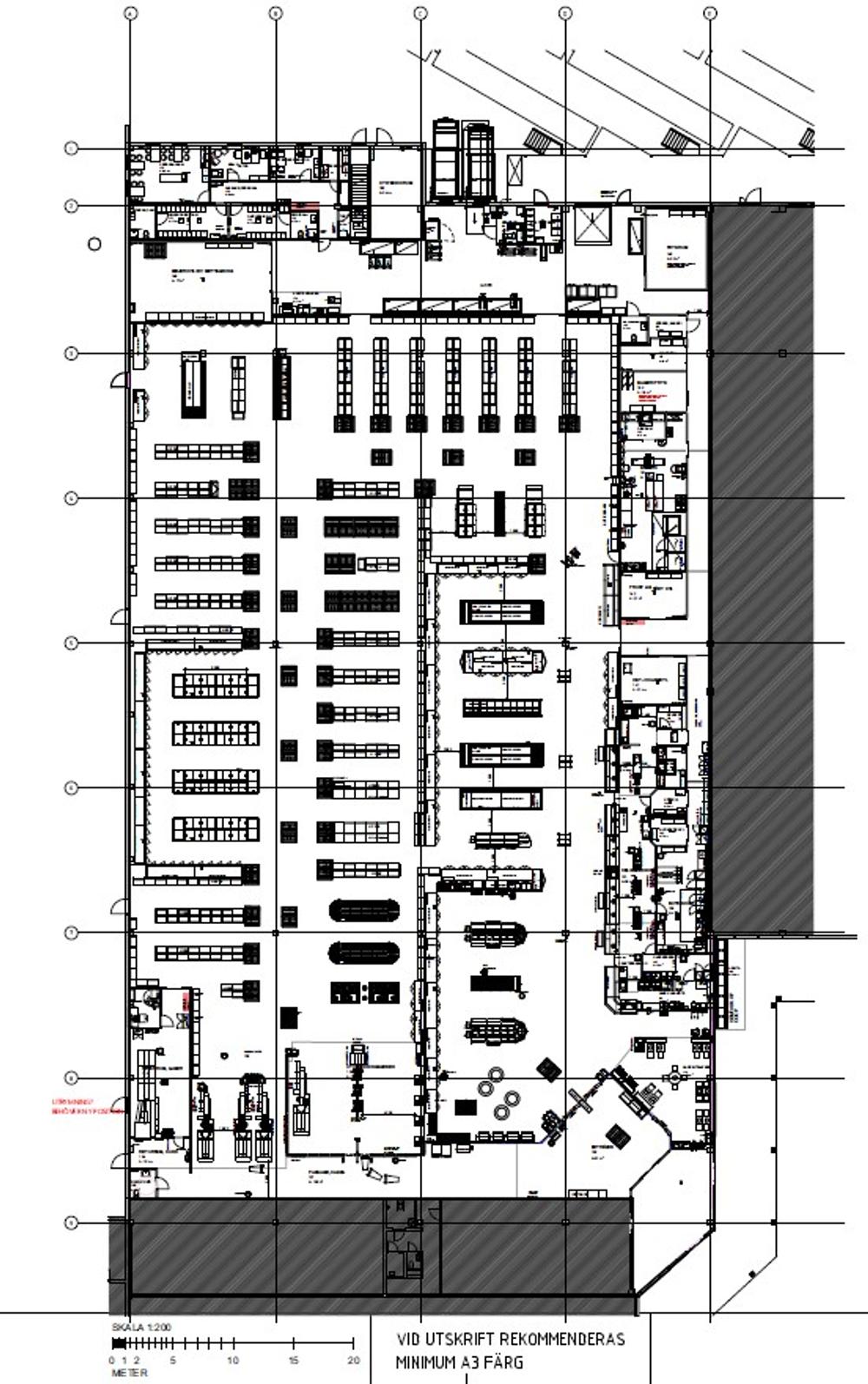 Inredningsplan Stora Coop Kållered. Inredningsplan Stora Coop Kållered.