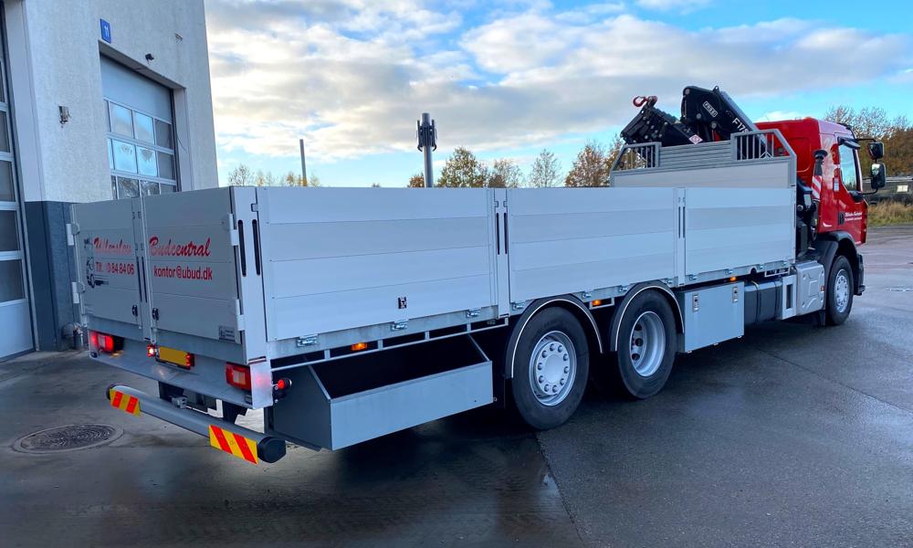 Renault D Wide til Ullerslev Budcentral. Renault D Wide til Ullerslev Budcentral.