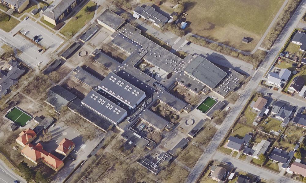 Sofiendalskolen i Aalborg som den ser ud i dag. Sofiendalskolen i Aalborg som den ser ud i dag.