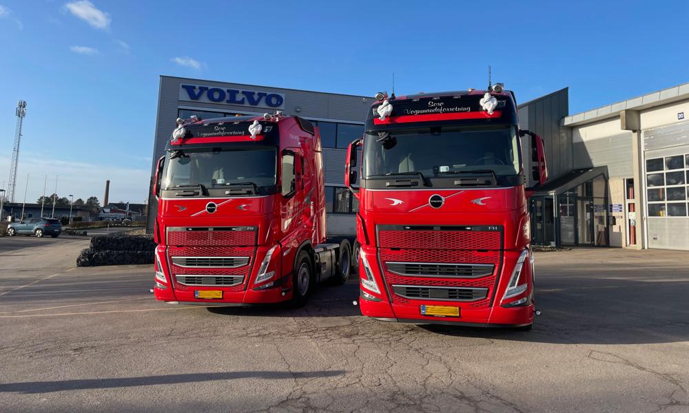 2 x Volvo FH 540 til Sorø Vognmandsforretning. 2 x Volvo FH 540 til Sorø Vognmandsforretning.