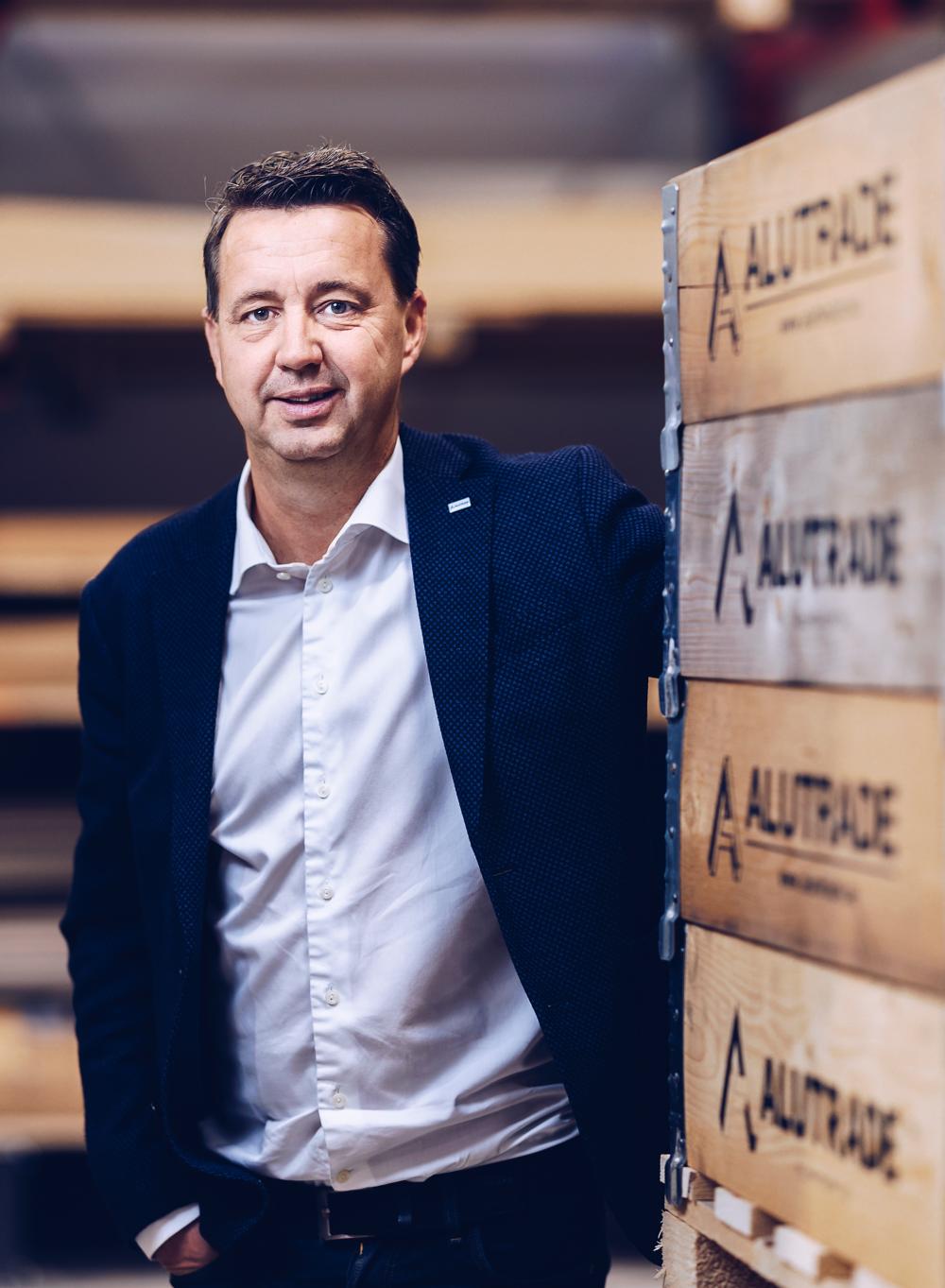 Mattias Söderqvist, vd för Alutrade. Mattias Söderqvist, vd för Alutrade.