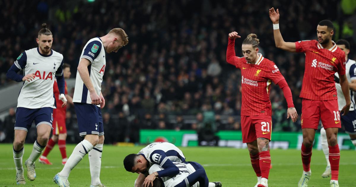 Tottenham-sejr over Liverpool - Uhyggelig kollaps efter kun 5 minutter
