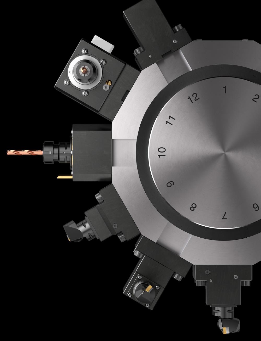 Sandvik Coromant introducerar automatiskt verktygsbyte (ATC) för maskinanpassade spännenheter (MACU) i svarvcentra. Sandvik Coromant introducerar automatiskt verktygsbyte (ATC) för maskinanpassade spännenheter (MACU) i svarvcentra.