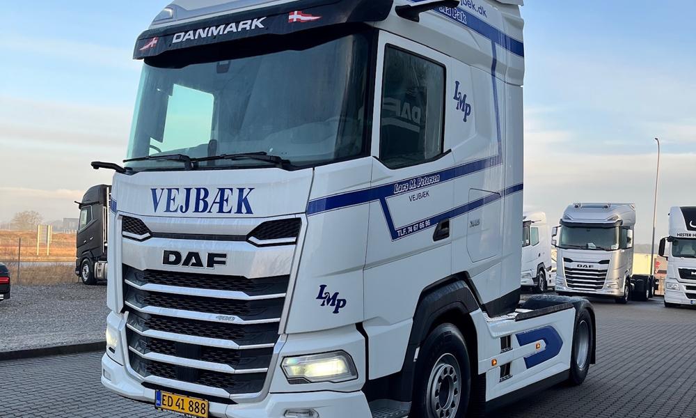 DAF XG FT 480 til Lars M. Petersen. DAF XG FT 480 til Lars M. Petersen.