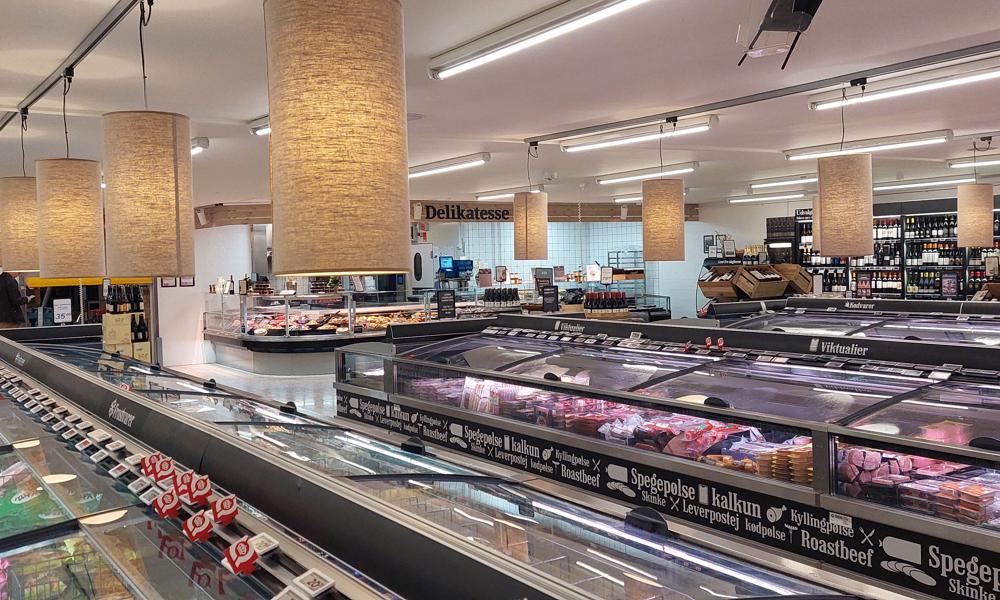 Sådan kan en Brugsen tage sig ud i dag. Sådan kan en Brugsen tage sig ud i dag.