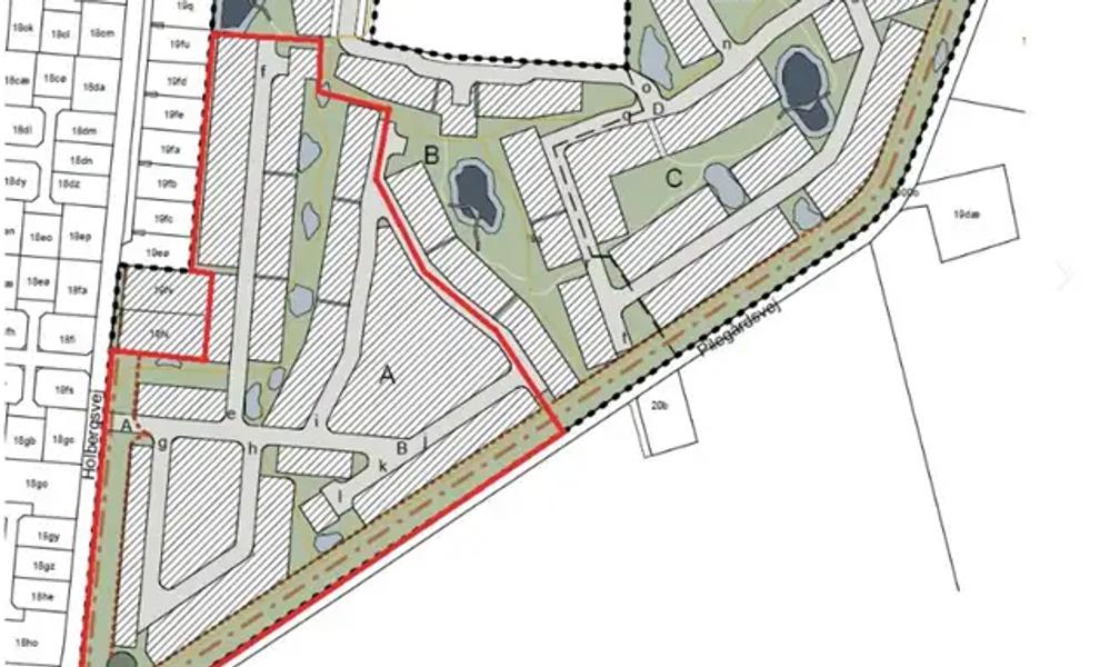 Pilegårdstrekanten i Dianalund er et 175.000 kvm store område, som skal oversætte FN’s verdensmål til arkitektur. Samlet skal der opføres 300-400 nye boliger med plads til ca. 1000 borgere. Første areal i området er nu sendt i udbud. Pilegårdstrekanten i Dianalund er et 175.000 kvm store område, som skal oversætte FN’s verdensmål til arkitektur. Samlet skal der opføres 300-400 nye boliger med plads til ca. 1000 borgere. Første areal i området er nu sendt i udbud.
