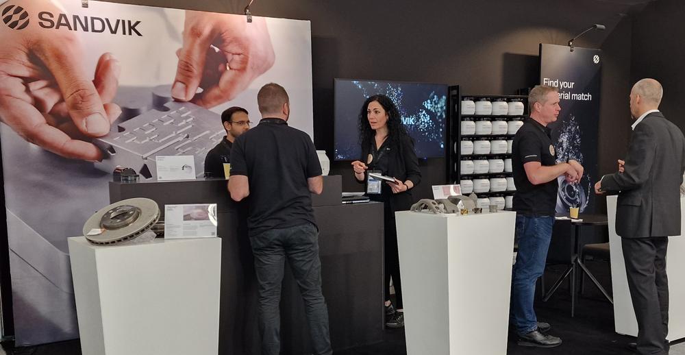 Sandvik fremhevet sine nyeste fremskritt innen metallpulverproduksjon for additiv produksjon. Sandvik fremhevet sine nyeste fremskritt innen metallpulverproduksjon for additiv produksjon.