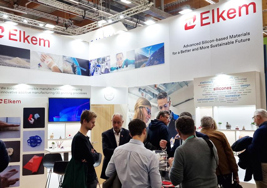 Elkem lanserte nye silikonbaserte materialer som kombinerer bærekraft med høy ytelse for 3D-printing. Elkem lanserte nye silikonbaserte materialer som kombinerer bærekraft med høy ytelse for 3D-printing.