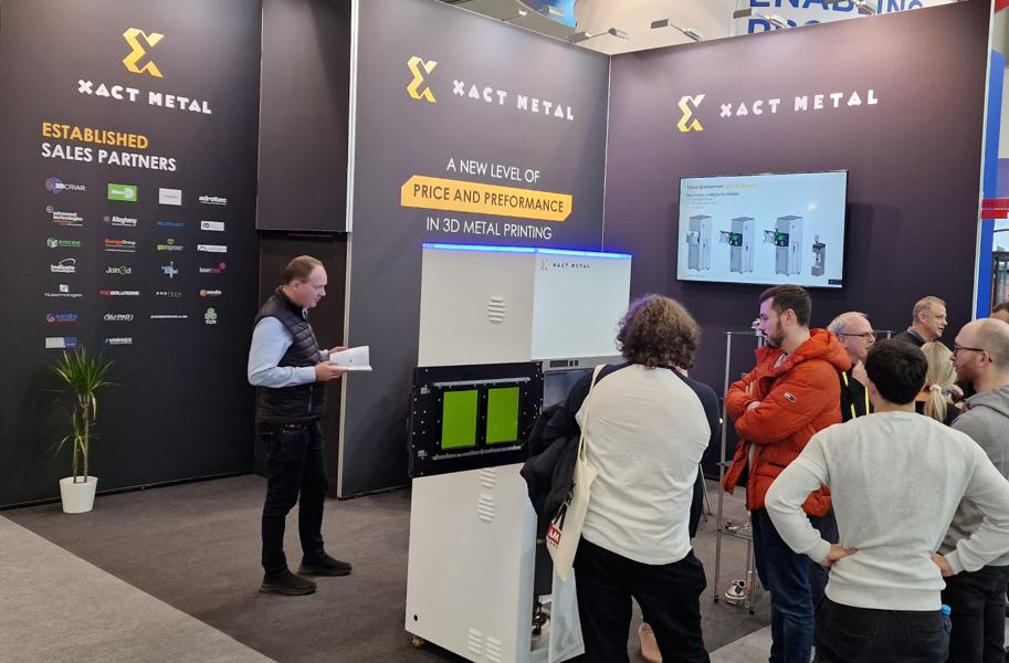 Xact Metal presenterte 3D-metallprintere som kombinerer ytelse og priseffektivitet, rettet mot maskinverksteder og utdanningsinstitusjoner. Xact Metal presenterte 3D-metallprintere som kombinerer ytelse og priseffektivitet, rettet mot maskinverksteder og utdanningsinstitusjoner.