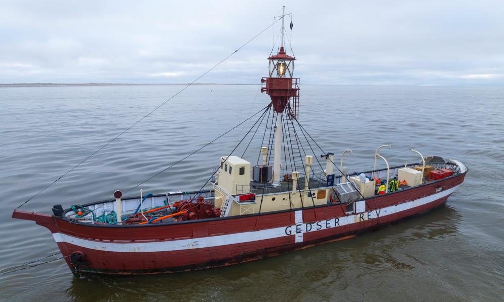 Frivillige kræfter har forud for værftsopholdet brugt fem år på ved at restaurere skibet. Frivillige kræfter har forud for værftsopholdet brugt fem år på ved at restaurere skibet.