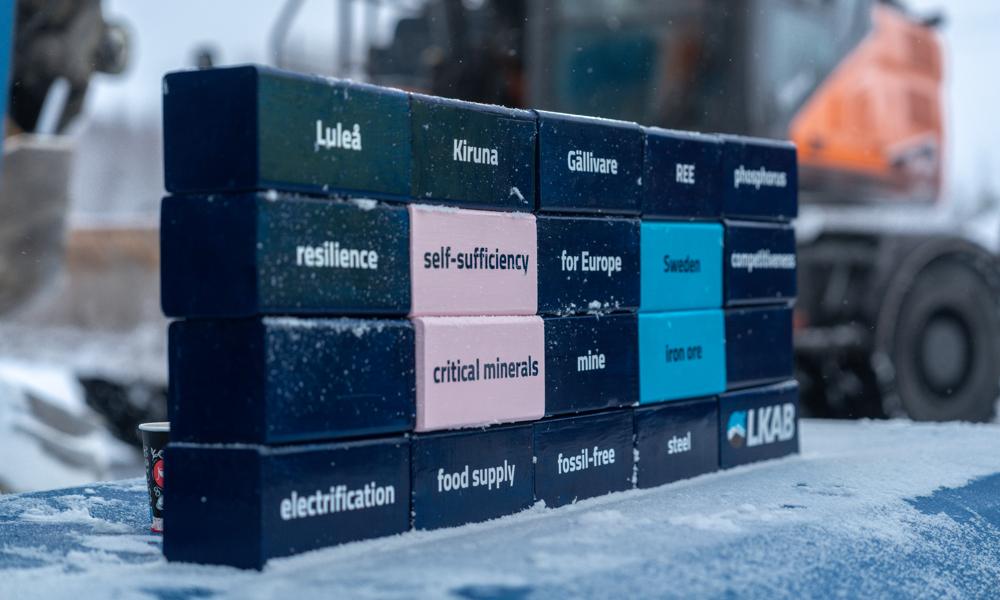 LKAB börjar bygga anläggningen för utvinning av sällsynta mineraler. LKAB börjar bygga anläggningen för utvinning av sällsynta mineraler.