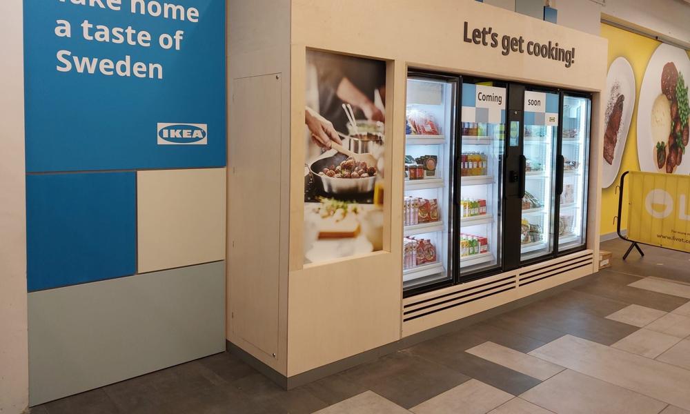 Ikeas första mikrobutik ska öppnas i London. Ikeas första mikrobutik ska öppnas i London.