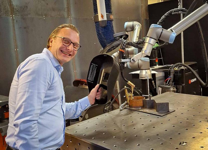 Lars Kjelling, daglig leder i Kameleon Robotics. Lars Kjelling, daglig leder i Kameleon Robotics.