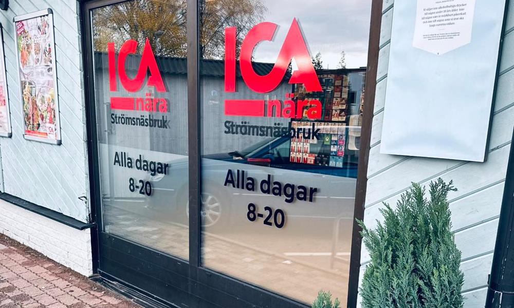 Ica Nära Strömsnäsbruk kan komma att bli drygt 1 200 kvadratmeter stor. Ica Nära Strömsnäsbruk kan komma att bli drygt 1 200 kvadratmeter stor.