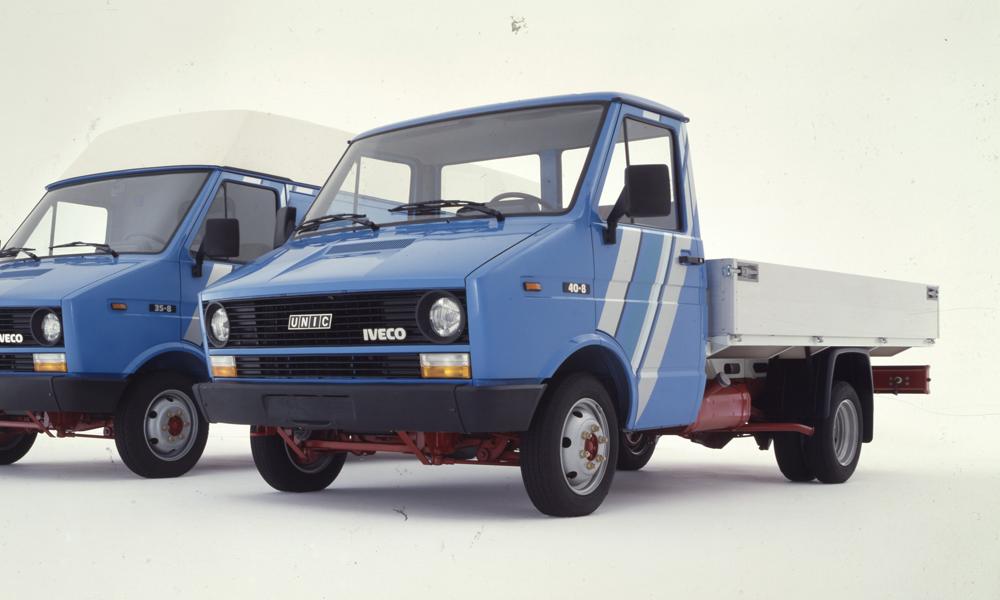 Bestselleren Iveco Daily - her helt tilbage fra 1978. Bestselleren Iveco Daily - her helt tilbage fra 1978.