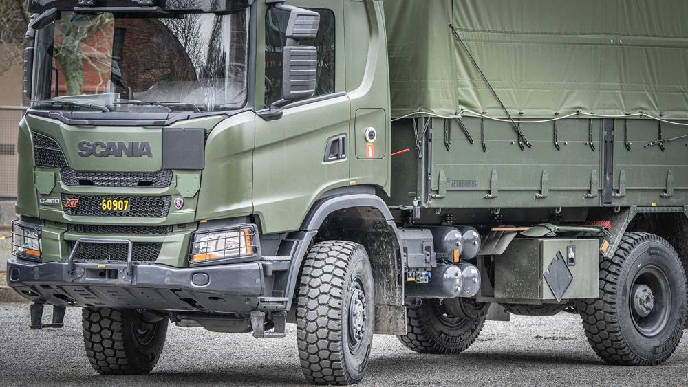 Scania Sverige ska leverera 470 tunga fordon till Försvarsmakten. Scania Sverige ska leverera 470 tunga fordon till Försvarsmakten.