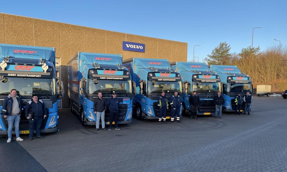 Volvo FM 500 x 5 til Sæby Godstransport. Volvo FM 500 x 5 til Sæby Godstransport.
